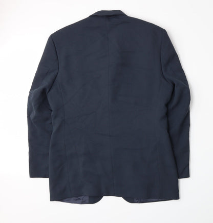 Soveriegn Mens Blue   Jacket Suit Jacket Size L
