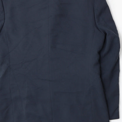 Soveriegn Mens Blue   Jacket Suit Jacket Size L