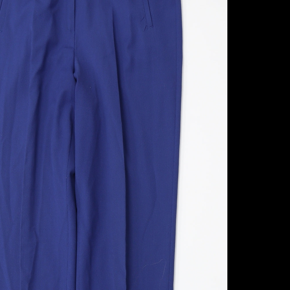 LUCIA Womens Blue   Trousers  Size 8 L29 in
