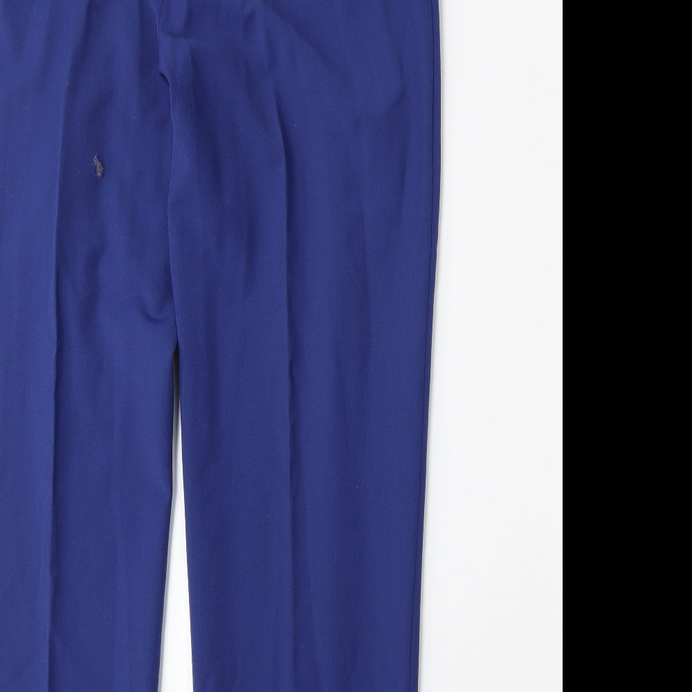LUCIA Womens Blue   Trousers  Size 8 L29 in