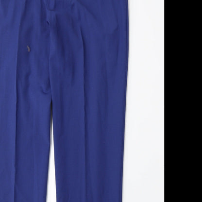 LUCIA Womens Blue   Trousers  Size 8 L29 in