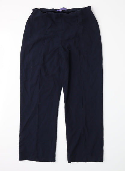 Autonomy Womens Blue   Trousers  Size 12 L26 in