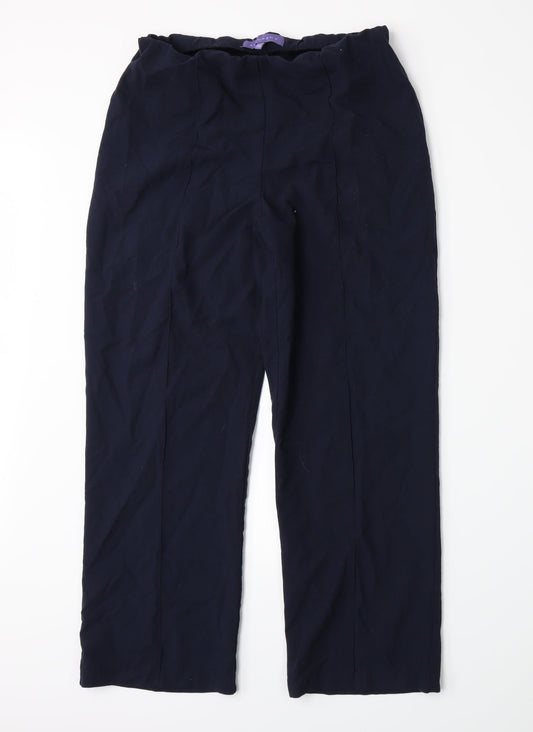 Autonomy Womens Blue   Trousers  Size 12 L26 in