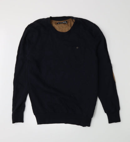 Twisted Soul Mens Blue   Pullover Sweatshirt Size XS