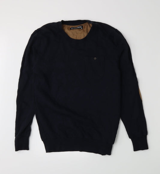 Twisted Soul Mens Blue   Pullover Sweatshirt Size XS