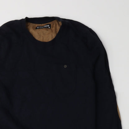 Twisted Soul Mens Blue   Pullover Sweatshirt Size XS