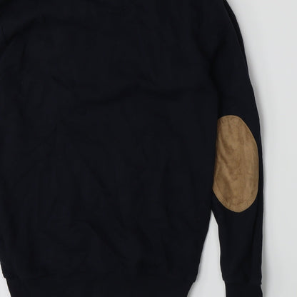 Twisted Soul Mens Blue   Pullover Sweatshirt Size XS