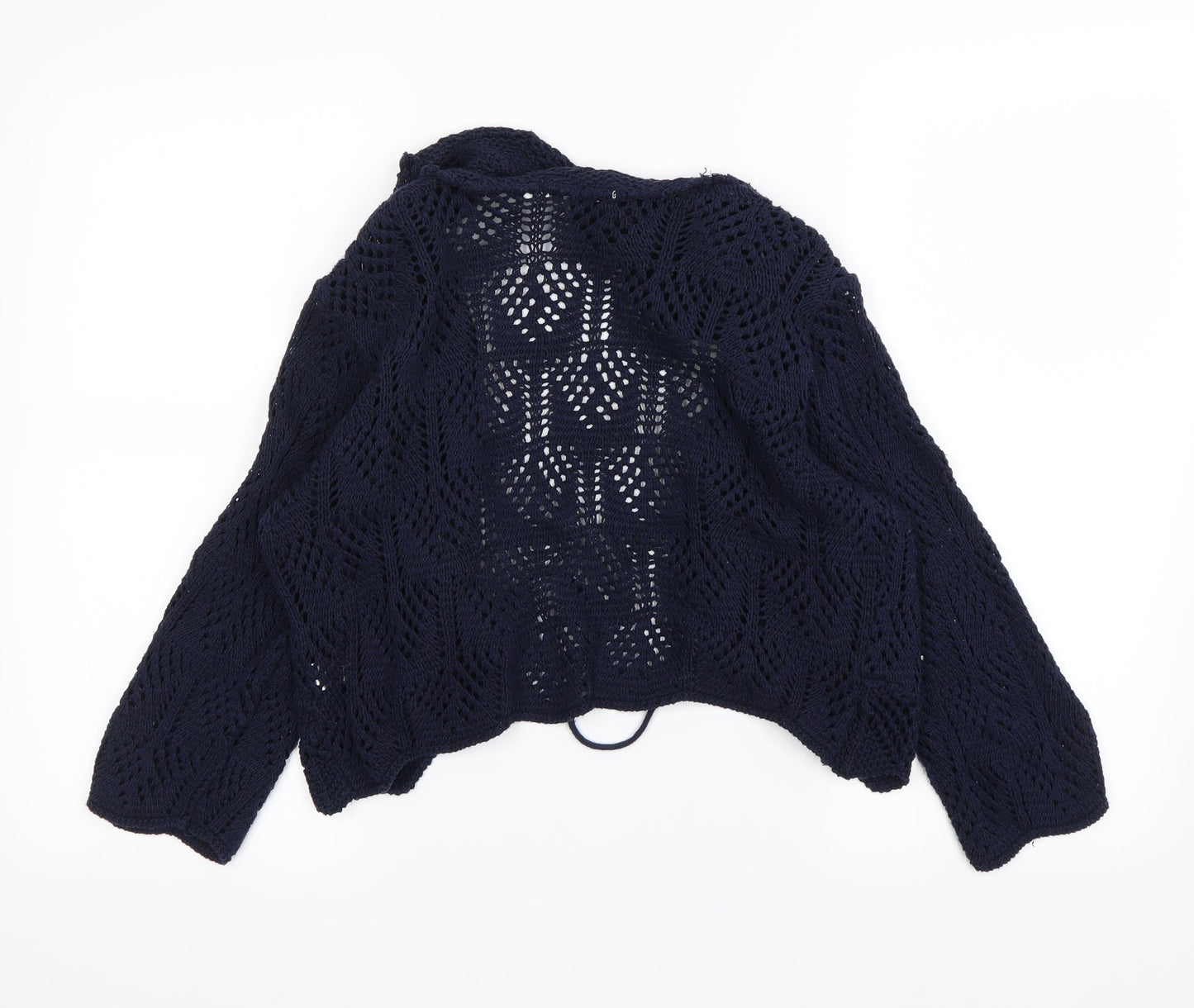 M&Co Womens Blue   Cardigan Jumper Size M