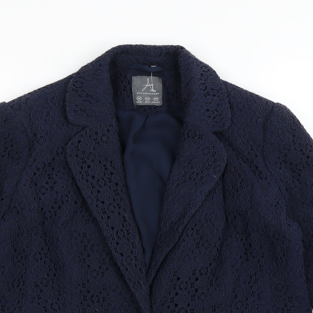 Womens UK Size 12 Atmosphere Blue Jacket
