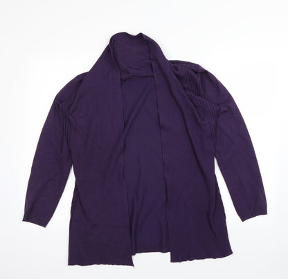 Mimosa Womens Purple  Knit Cardigan Jumper Size 12