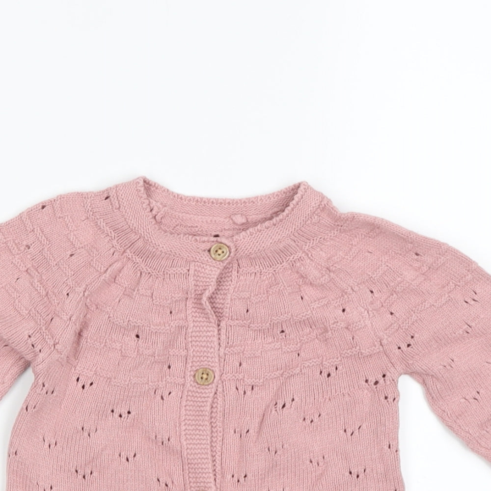 Preworn  Purple   Basic Jacket Jacket Size 6-9 Months