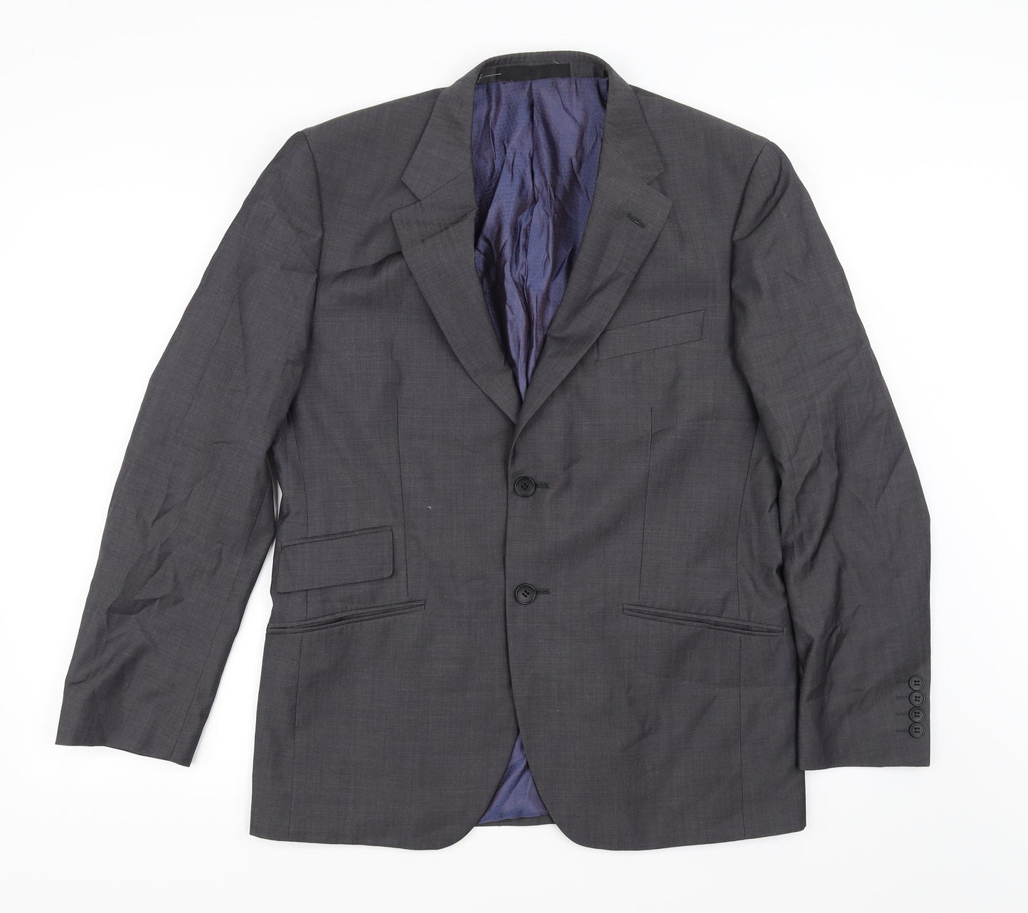 Mens UK Size 40 Marks and Spencer Regular Grey Suit Jacket