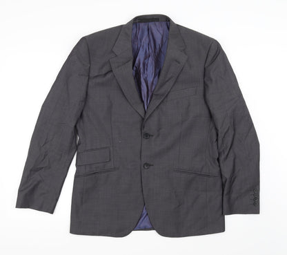 Mens UK Size 40 Marks and Spencer Regular Grey Suit Jacket