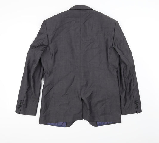 Mens UK Size 40 Marks and Spencer Regular Grey Suit Jacket