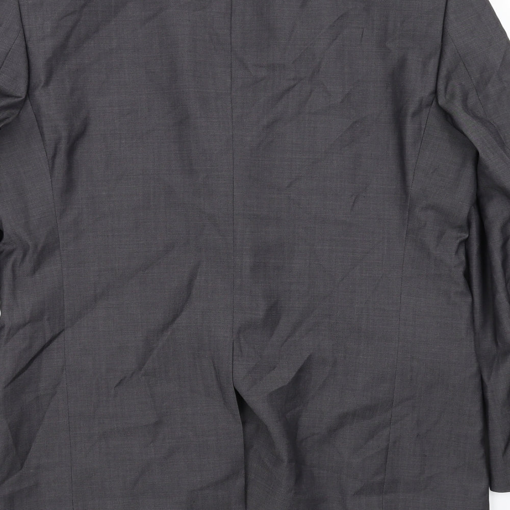 Mens UK Size 40 Marks and Spencer Regular Grey Suit Jacket