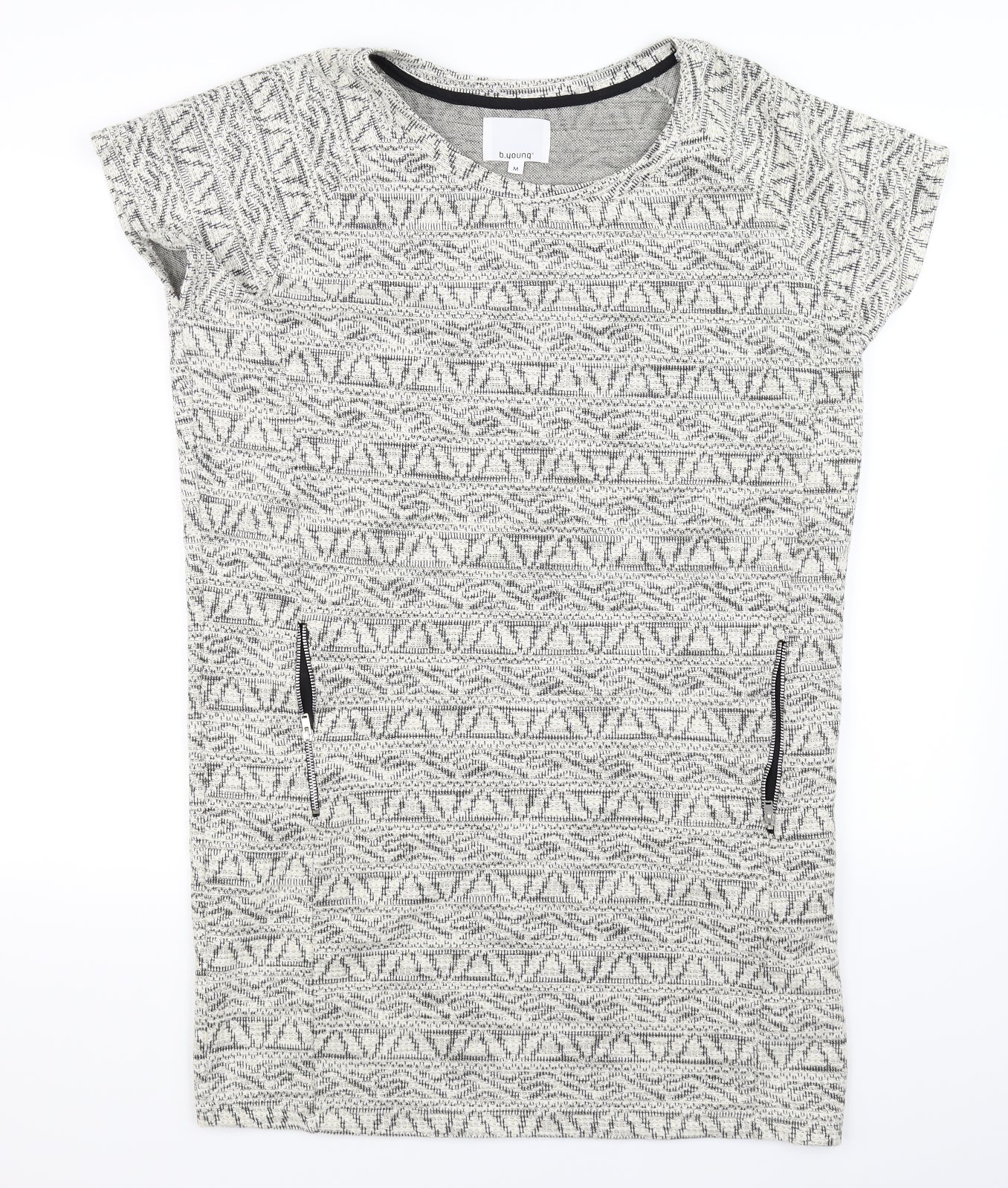 b.young Womens Grey   Pullover Jumper Size M