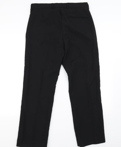 George Mens Black   Trousers  Size 32 in L29 in