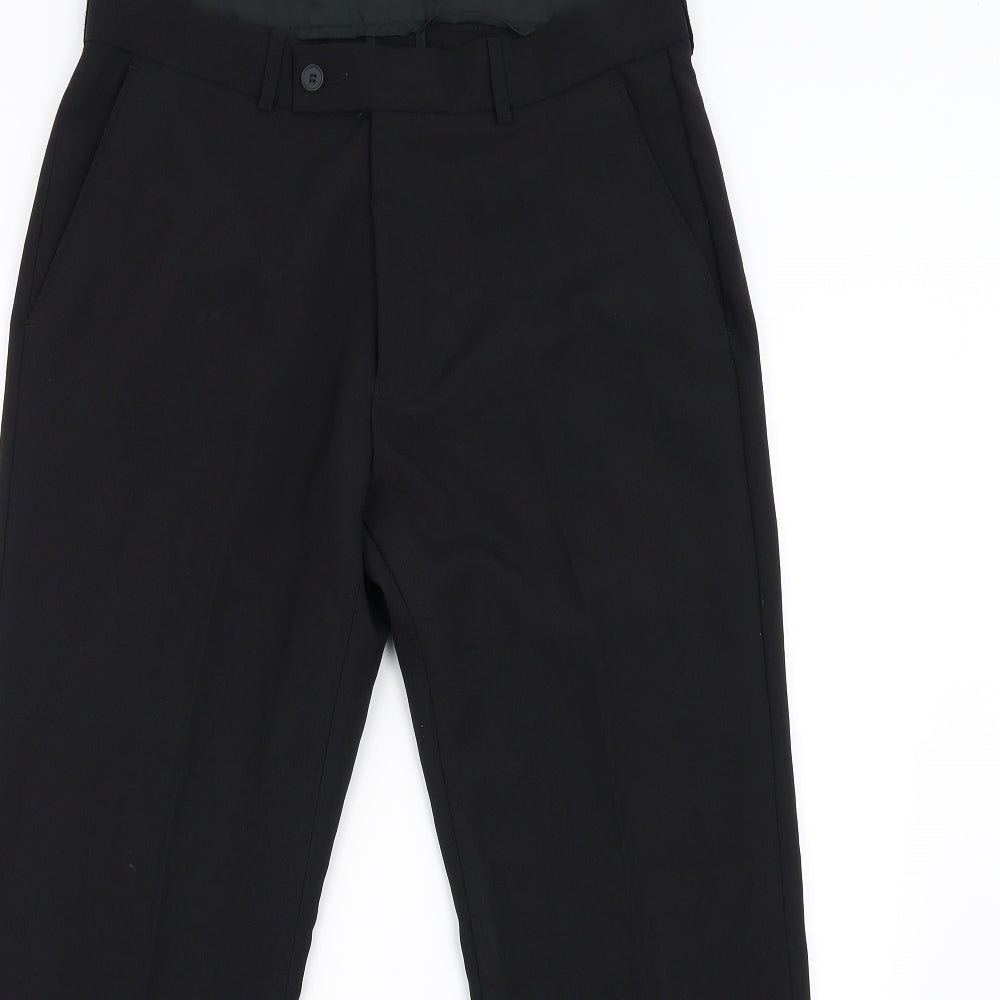 George Mens Black   Trousers  Size 32 in L29 in