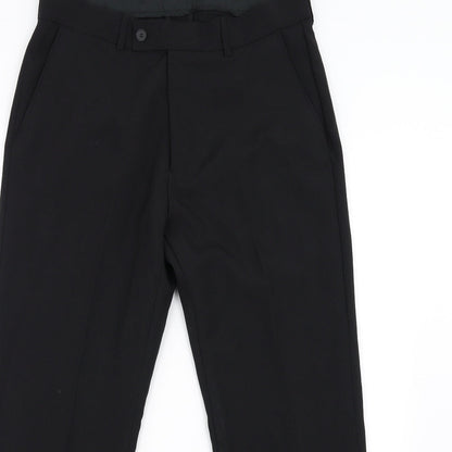George Mens Black   Trousers  Size 32 in L29 in