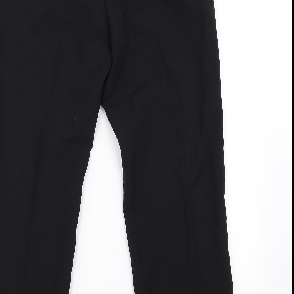 George Mens Black   Trousers  Size 32 in L29 in