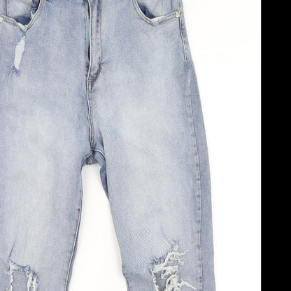 high 90s Womens Blue   Skinny Jeans Size 8 L25 in