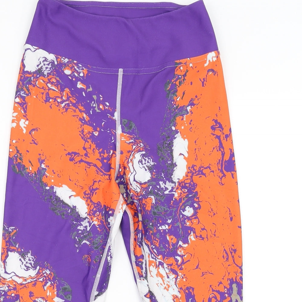 Womens UK Size M Preworn  Jogger Purple Leggings