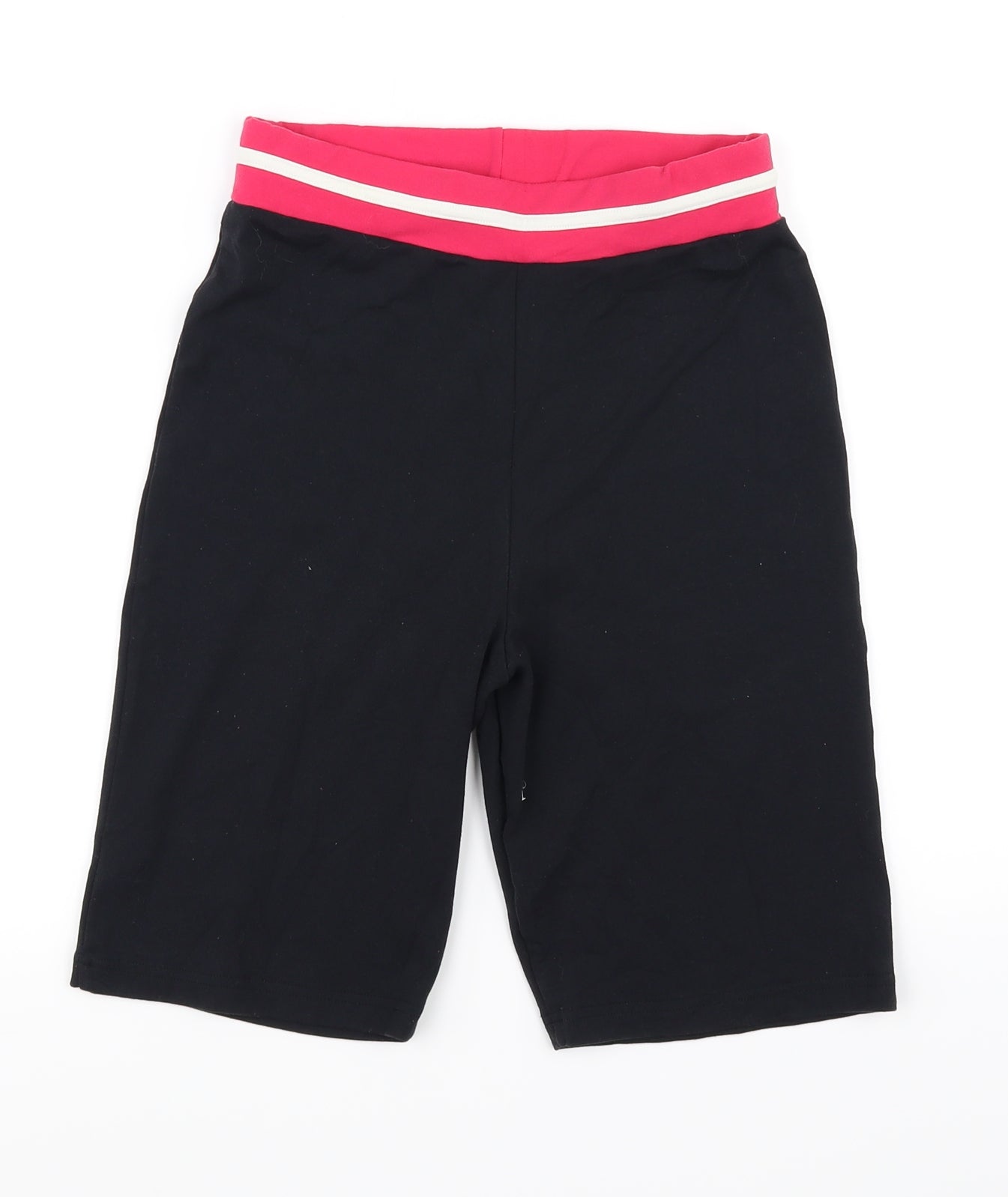 Womens UK Size 12 Preworn Regular Fit Biker Shorts