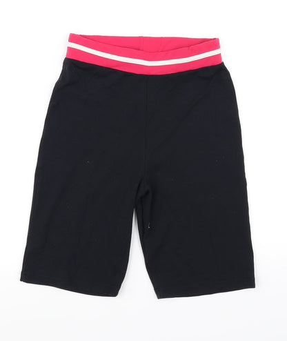 Womens UK Size 12 Preworn Regular Fit Biker Shorts
