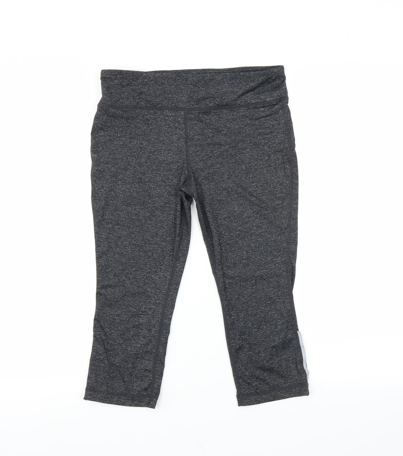 Preworn Womens Grey   Pedal Pusher Leggings Size M L14 in