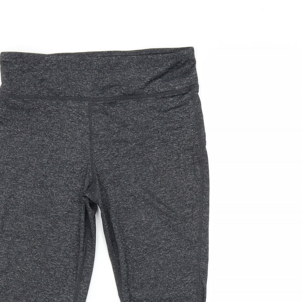Preworn Womens Grey   Pedal Pusher Leggings Size M L14 in