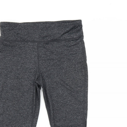 Preworn Womens Grey   Pedal Pusher Leggings Size M L14 in