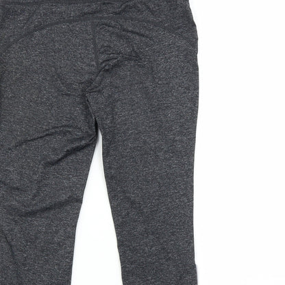 Preworn Womens Grey   Pedal Pusher Leggings Size M L14 in