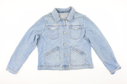 Womens UK Size  Preworn Blue Jacket