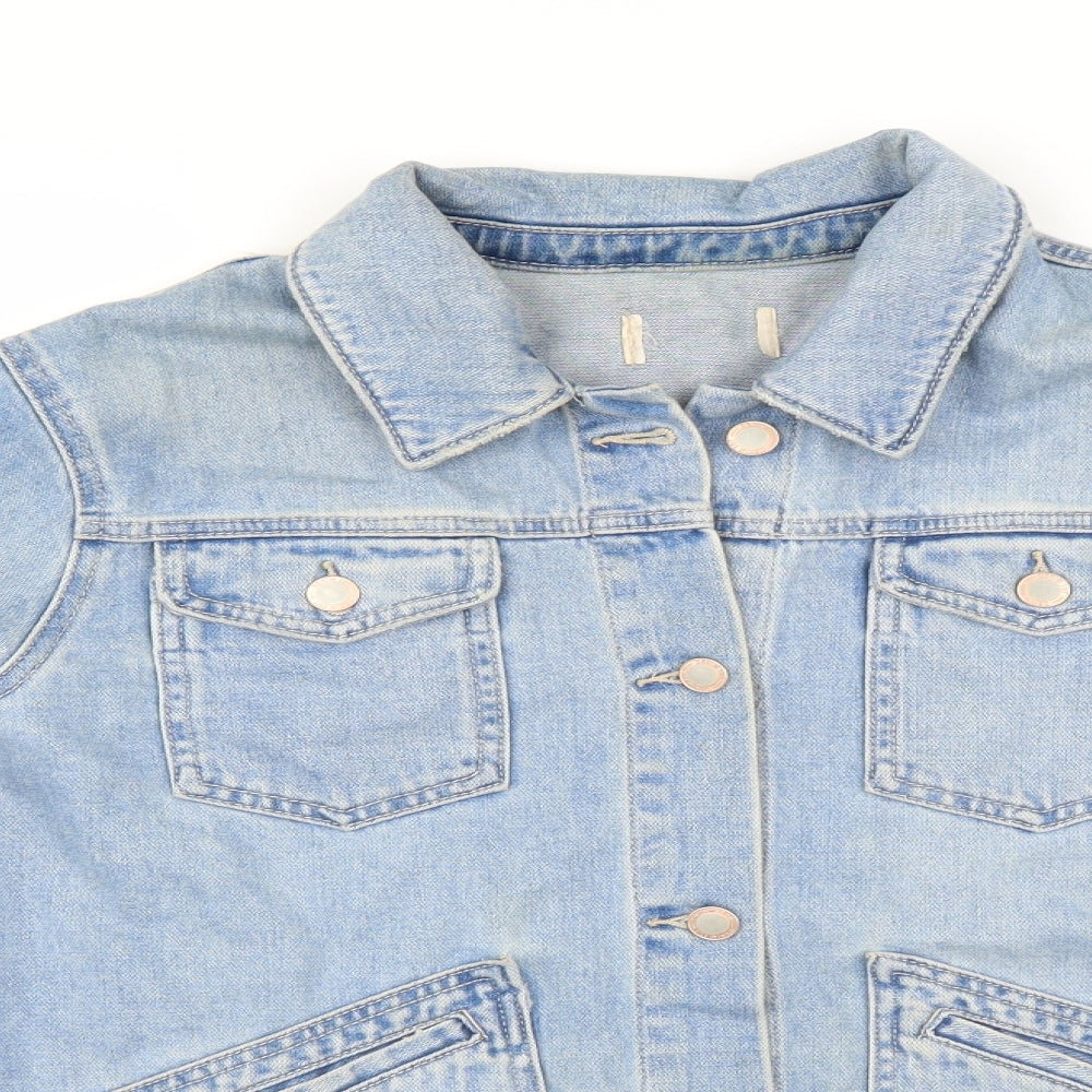 Womens UK Size  Preworn Blue Jacket