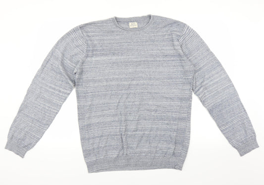 Matalan Mens Blue   Pullover Jumper Size M