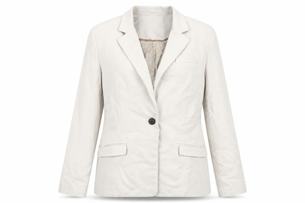 Womens UK Size 14 Mango Regular Beige Blazer