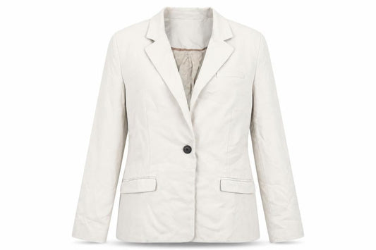 Womens UK Size 14 Mango Regular Beige Blazer