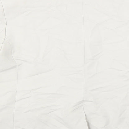 Mango Womens Beige   Jacket Blazer Size 14