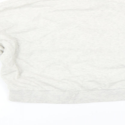 Womens UK Size XS Divided by H&M Grey Pullover Sweatshirt