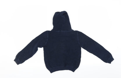 Paul Costelloe Boys Blue   Pullover Hoodie Size 9-10 Years