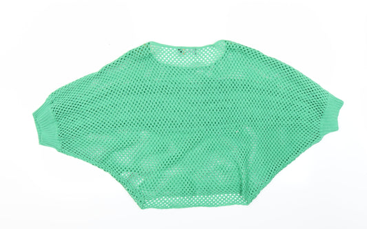 Apricot Womens Green   Pullover Jumper Size S