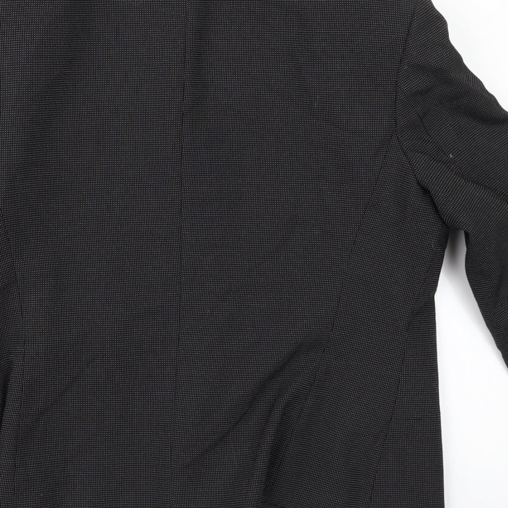 Womens UK Size 34 Preworn Regular Grey Suit Jacket