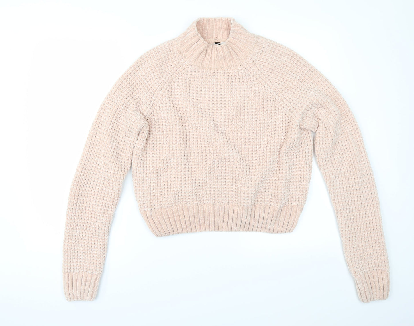 Divided by H&M Womens Pink   Henley Jumper Size S