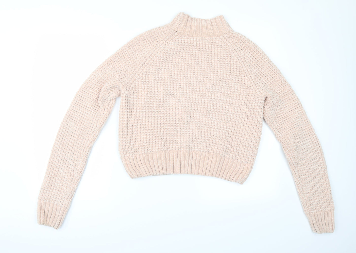 Divided by H&M Womens Pink   Henley Jumper Size S
