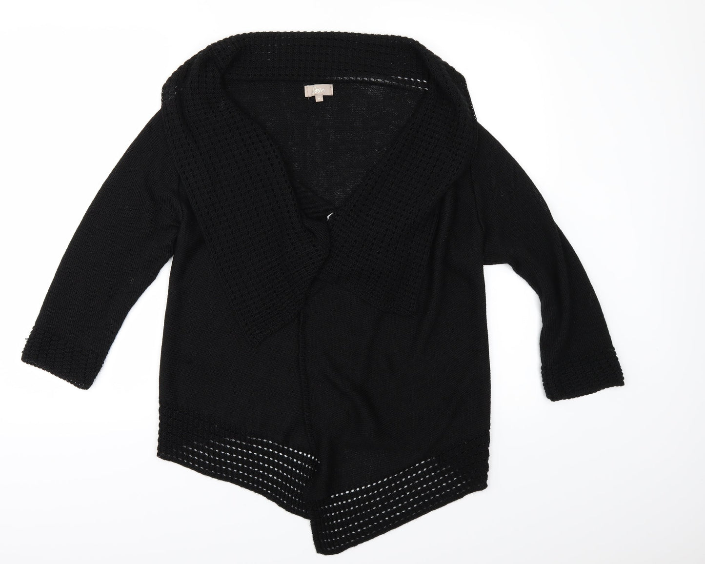 Soon Womens Black   Cardigan Jumper Size M