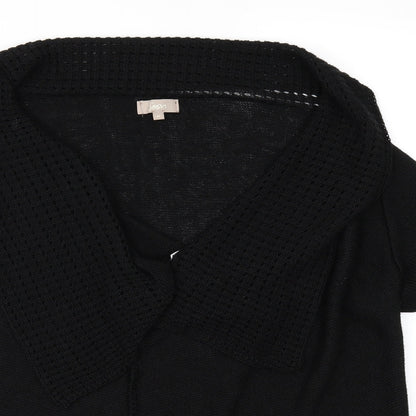 Soon Womens Black   Cardigan Jumper Size M