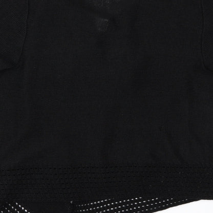 Soon Womens Black   Cardigan Jumper Size M