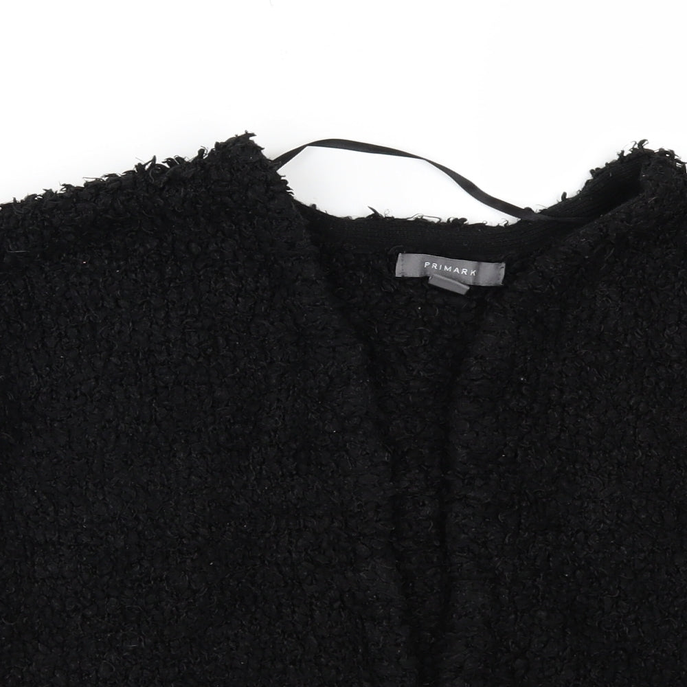Primark Womens Black   Cardigan Jumper Size XS