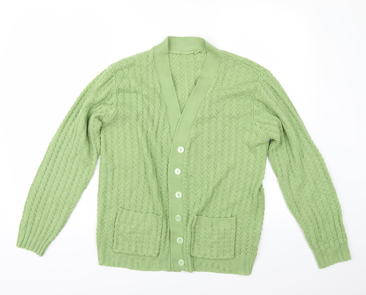 Preworn Womens Green   Cape Jumper Size 12