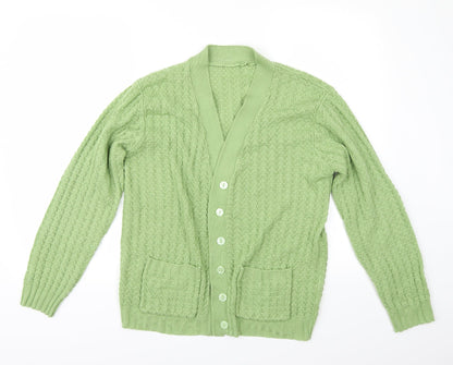 Preworn Womens Green   Cape Jumper Size 12
